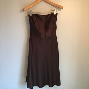 Ann Taylor Silk Tea Length Dress